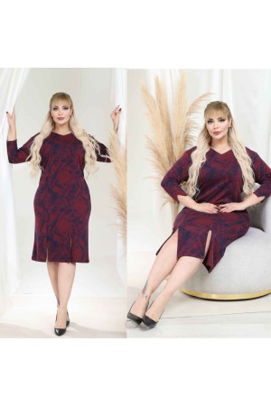 184186 DESENLİ ELBİSE