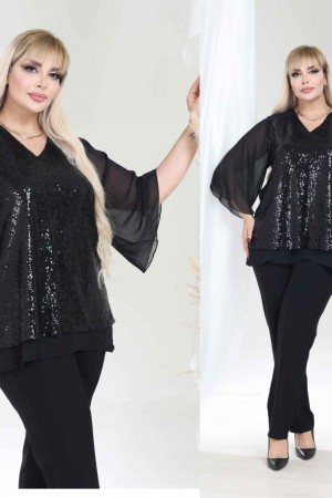 184187 SİYAH BLUZ