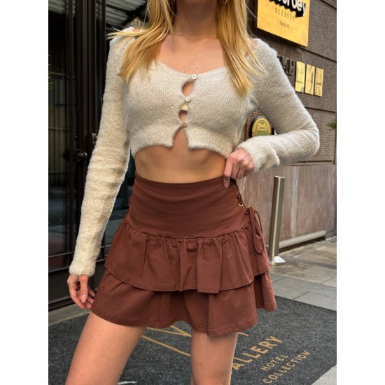 184224 COFFEE SKIRT