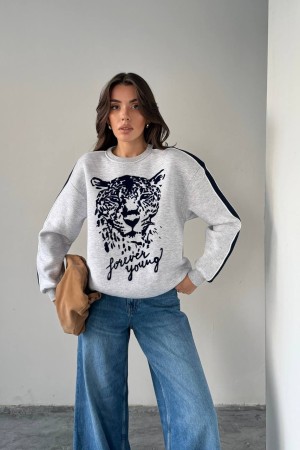 184248 GRİ SWEAT