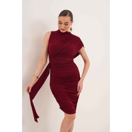 184264 Burgundy "Evening dress"