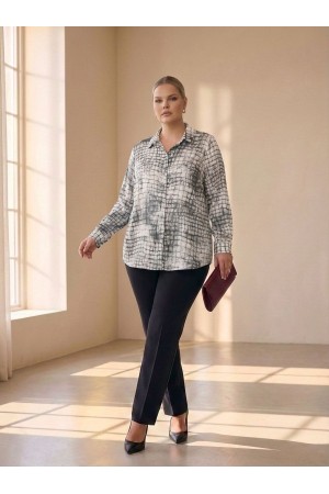 184279 DESENLİ GÖMLEK