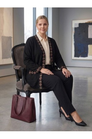 184281 SİYAH HIRKA AKRELİK