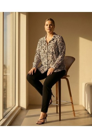 184283 DESENLİ GÖMLEK