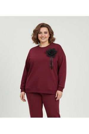 184300 BORDO SWEAT
