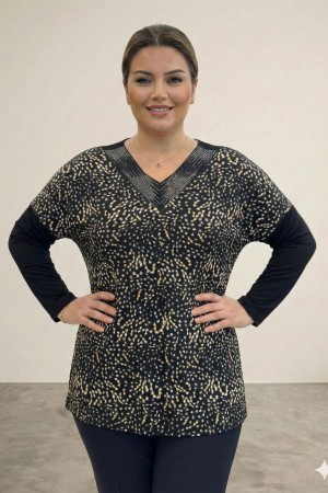 184302 Patterned BLOUSE