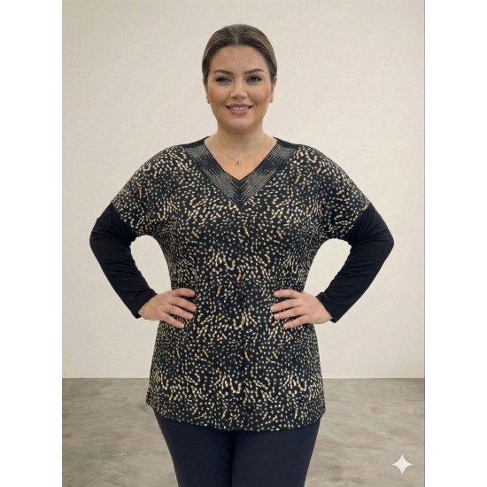 184302 Patterned BLOUSE