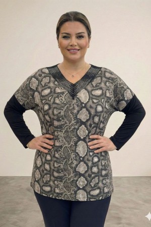 184304 Patterned BLOUSE