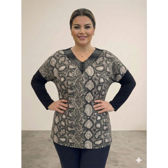 184304 Patterned BLOUSE