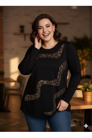184306 SİYAH BLUZ