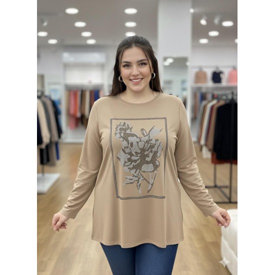 184315 BEIGE BLOUSE