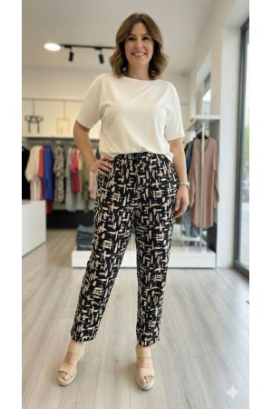 184318 DESENLİ PANTOLON