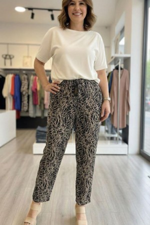 184321 DESENLİ PANTOLON