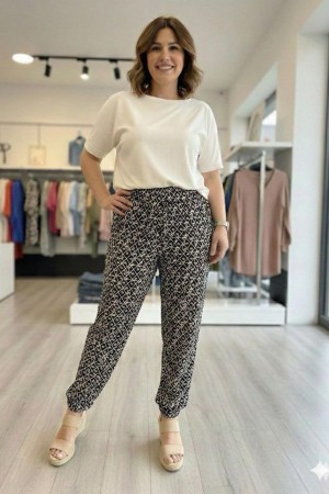 184330 DESENLİ PANTOLON