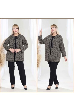 184343 DESENLİ CEKET