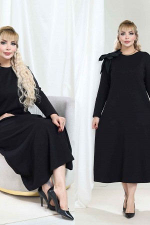 184345 BLACK DRESS
