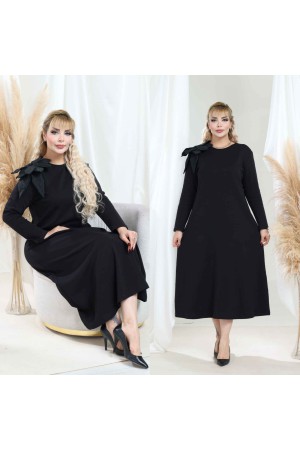 184345 SİYAH ELBİSE