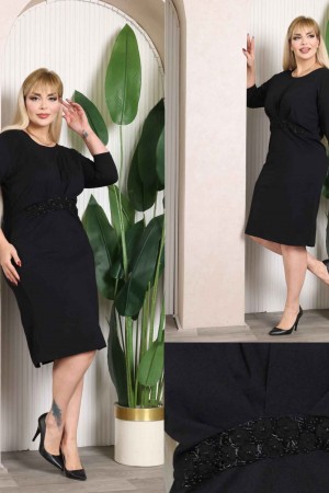 184350 BLACK DRESS
