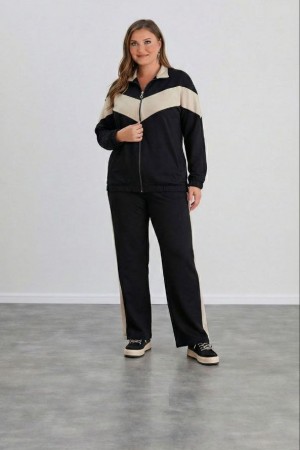 184375 SİYAH EŞOFMAN TAKIM