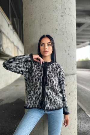 184418 Patterned CARDIGAN