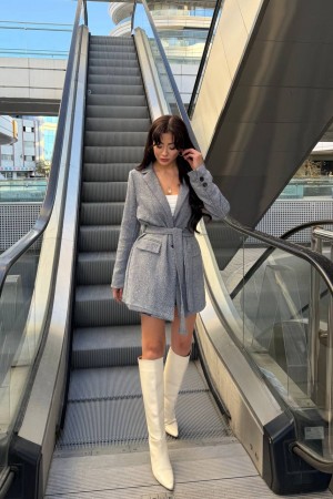 184421 Patterned COAT