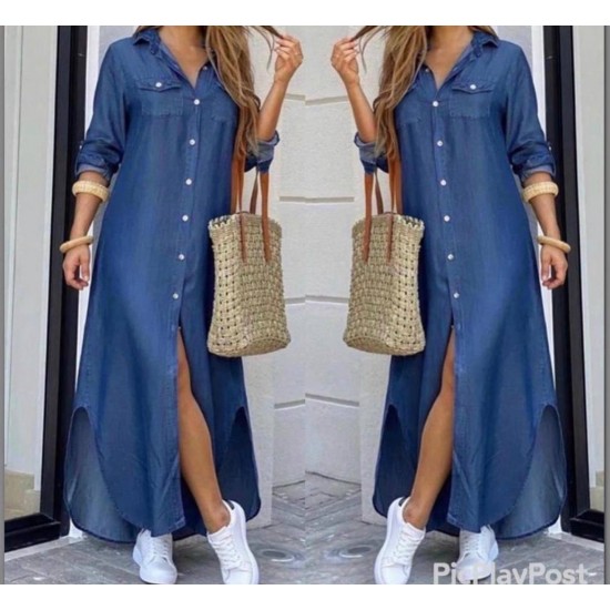 184456 MAVİ ELBİSE