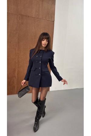 184469 LACİVERT ELBİSE