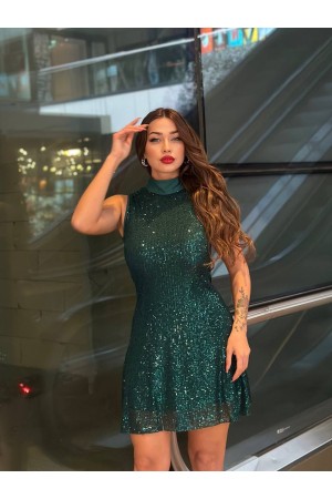 184482 YEŞİL ELBİSE