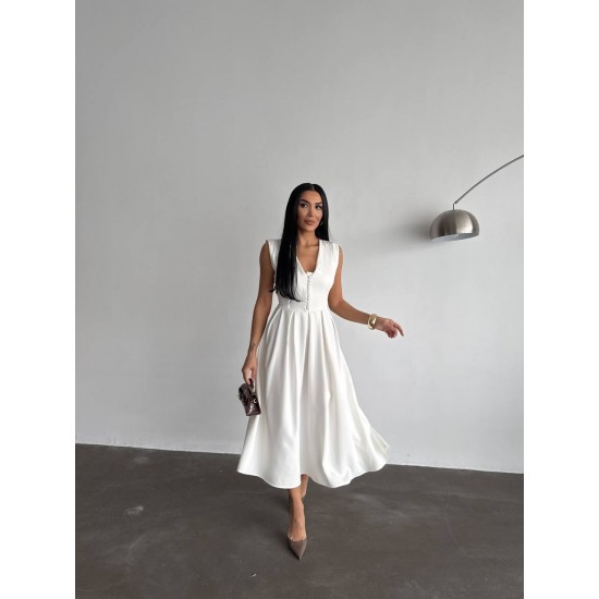 184486 WHITE "Evening dress"