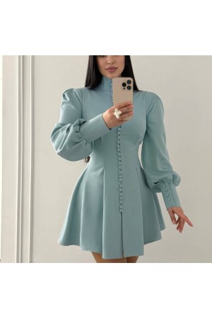 184496 SU YEŞİL ELBİSE