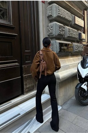 184506 SİYAH KOT PANTOLON