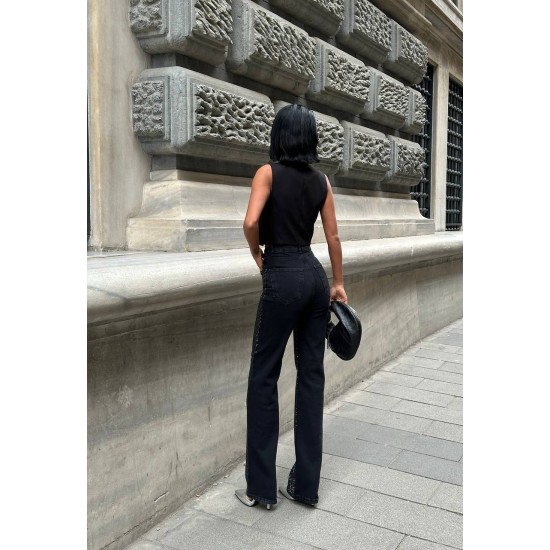 184520 BEYAZ KOT PANTOLON