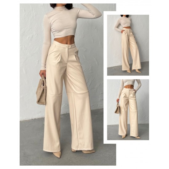 184523 EKRU PANTOLON