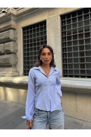 184540 BEBE MAVİ GÖMLEK