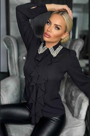 184564 SİYAH GÖMLEK