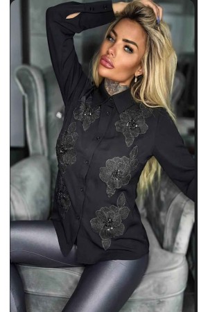 184568 SİYAH GÖMLEK