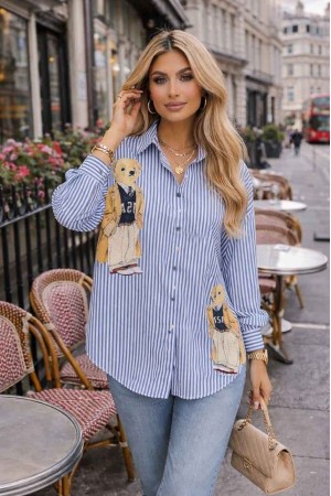 184655 ÇİZGİLİ GÖMLEK