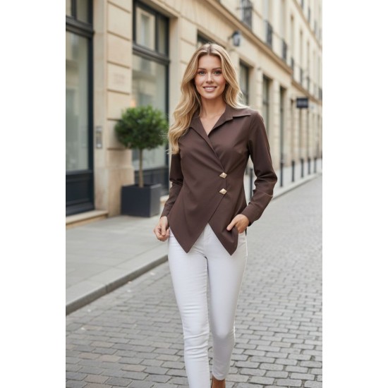 184695 KAHVE GÖMLEK