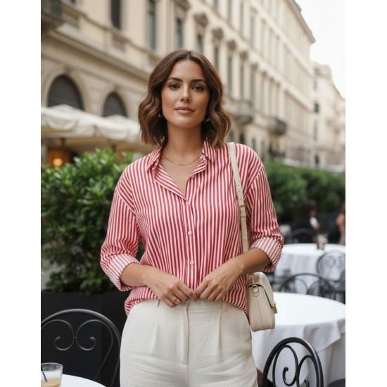 184708 ÇİZGİLİ GÖMLEK