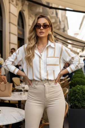 184713 ÇİZGİLİ GÖMLEK