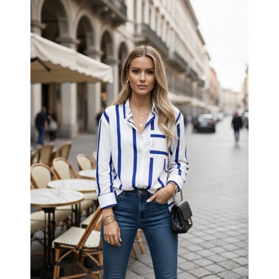 184714 ÇİZGİLİ GÖMLEK