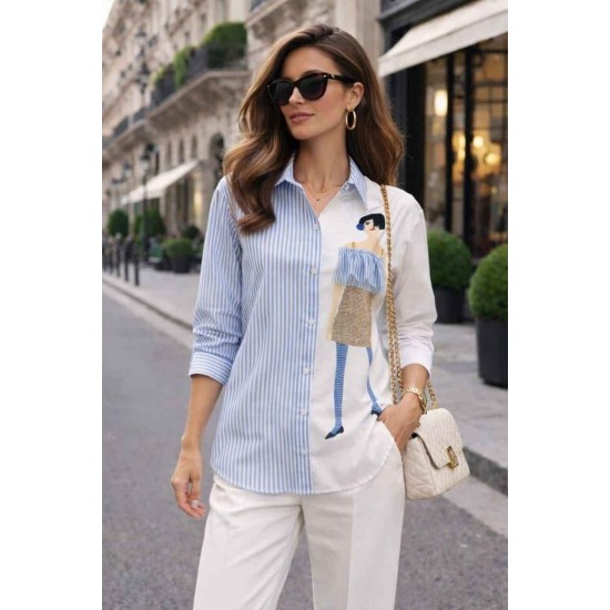 184772 MAVİ GÖMLEK