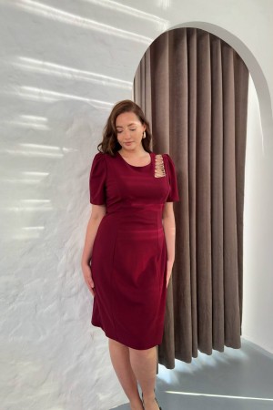 184776 BORDO ELBİSE