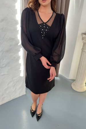 184777 SİYAH ELBİSE