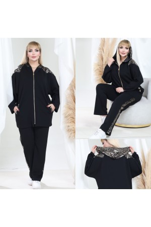 184805 SİYAH EŞOFMAN TAKIM