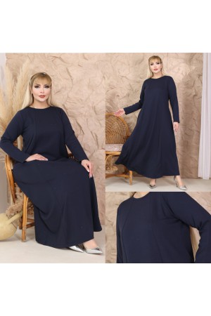 184809 LACİVERT ELBİSE