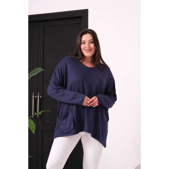 184821 LACİVERT TUNİK