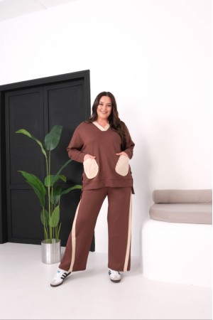 184843 KAHVE EŞOFMAN TAKIM