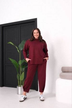 184847 Burgundy "Tracksuit Team"