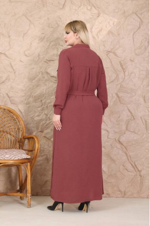 184885 KAHVE ELBİSE